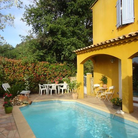 Deux Chambres Chez L'Habitant Dans Villa De Charme Avec Piscine Et Proche Mer กูแอส์ ภายนอก รูปภาพ